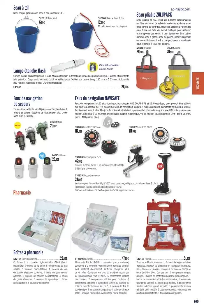 Catalogue Accastillage Diffusion 2025 du 1 janvier au 31 décembre 2025 - Catalogue page 167