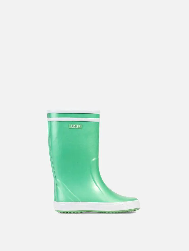 L'iconique botte enfant, doublure éco-responsable version irisée