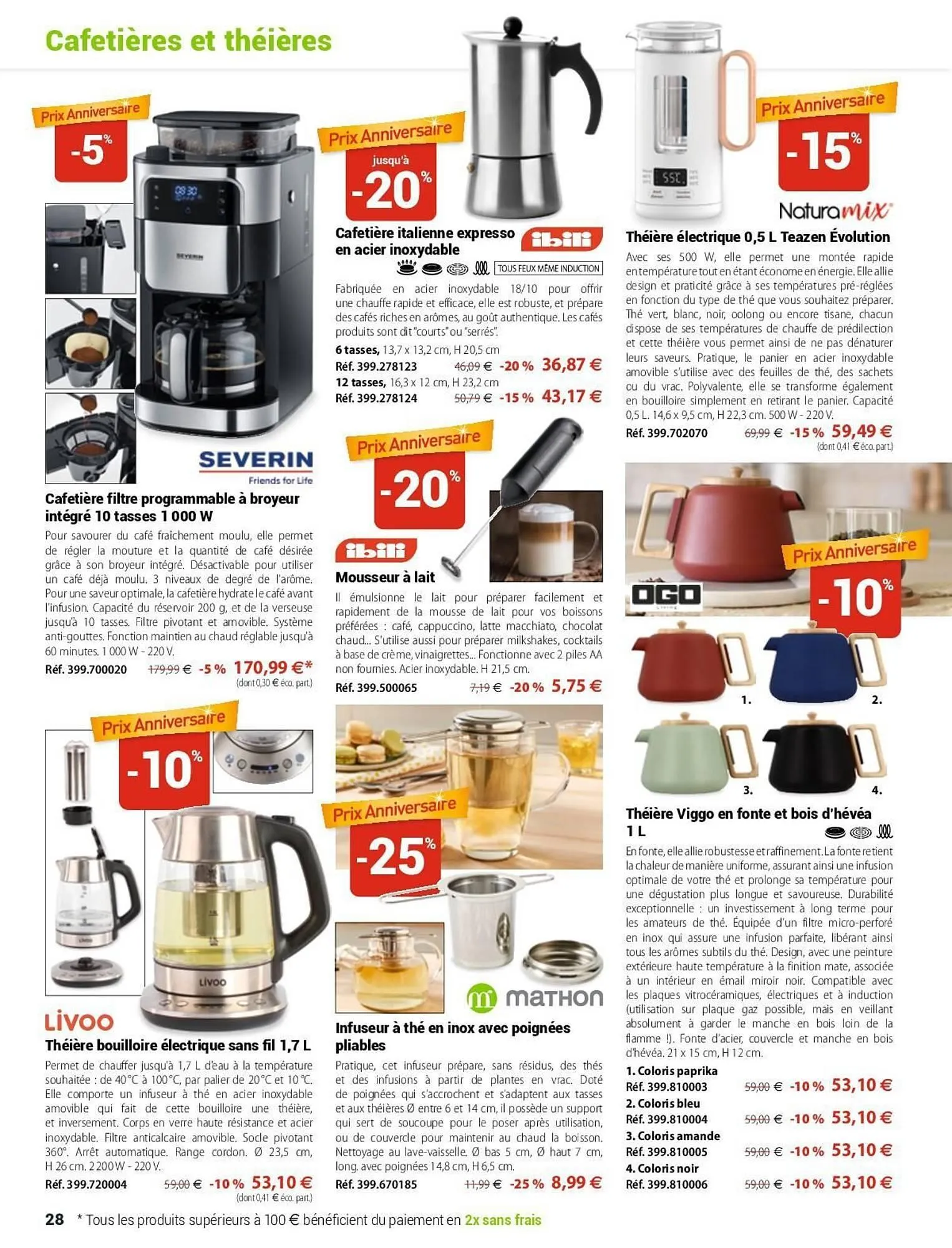 Catalogue Mathon du 12 septembre au 31 décembre 2025 - Catalogue page 28