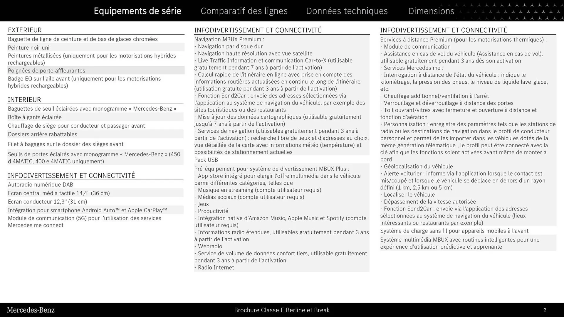 Catalogue Mercedes-Benz du 3 septembre au 3 septembre 2026 - Catalogue page 2
