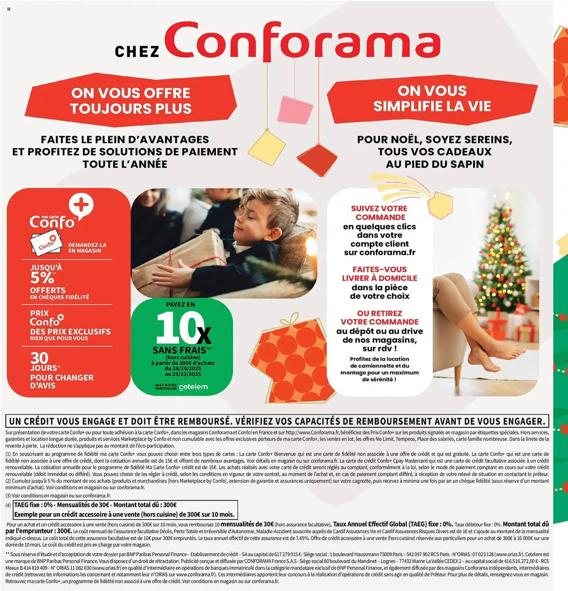 Catalogue Conforama du 28 octobre au 25 décembre 2025 - Catalogue page 2