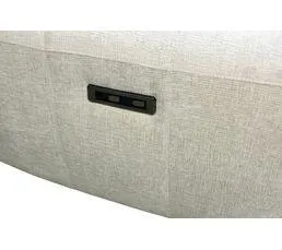 Fauteuil relax électrique COME tissu grège