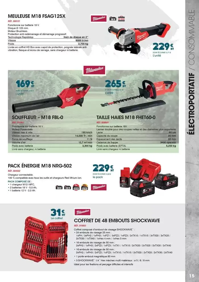 M'OPE industrie mars 2025 du 10 mars au 19 avril 2025 - Catalogue page 15