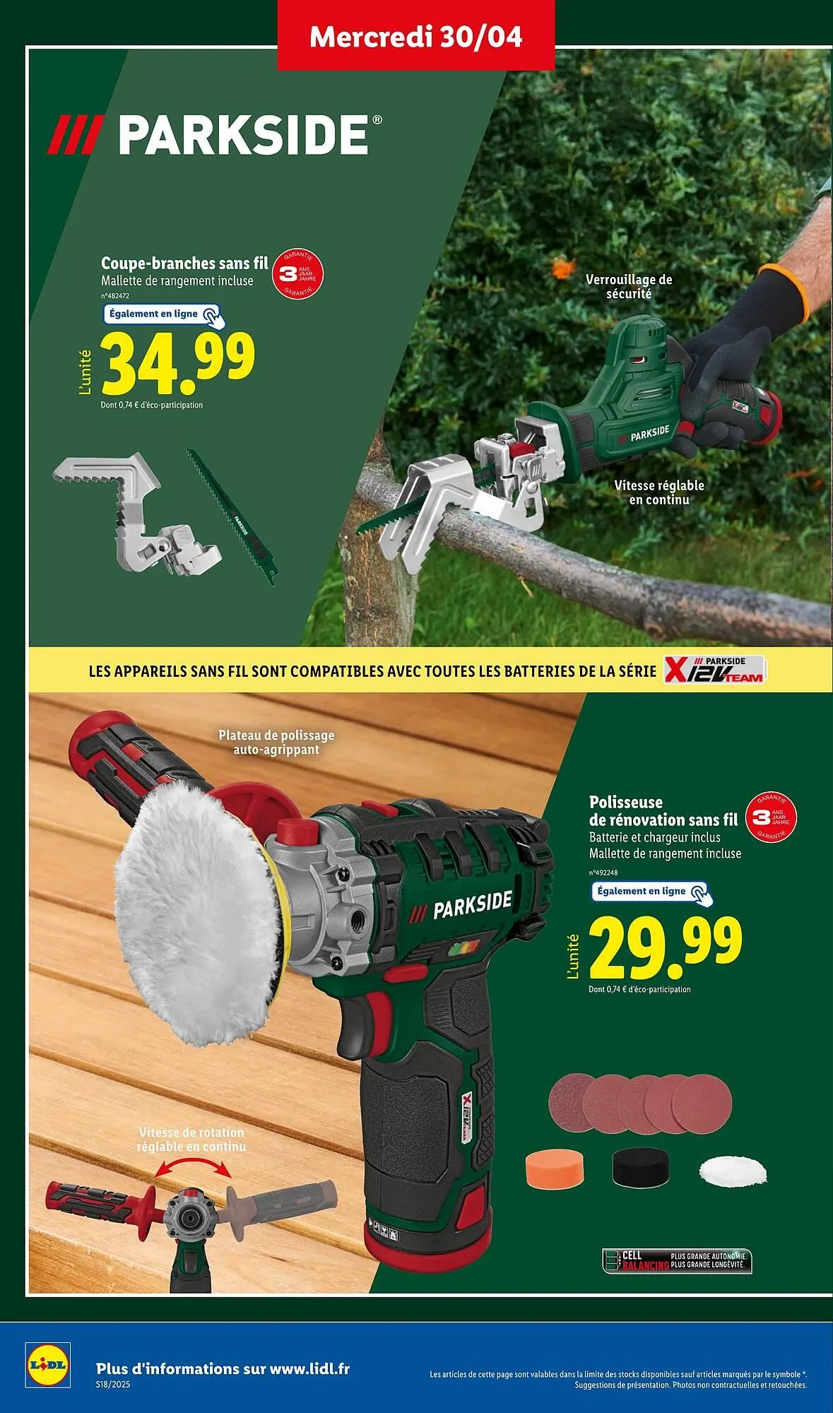 Catalogue Lidl du 30 avril au 7 mai 2025 - Catalogue page 36