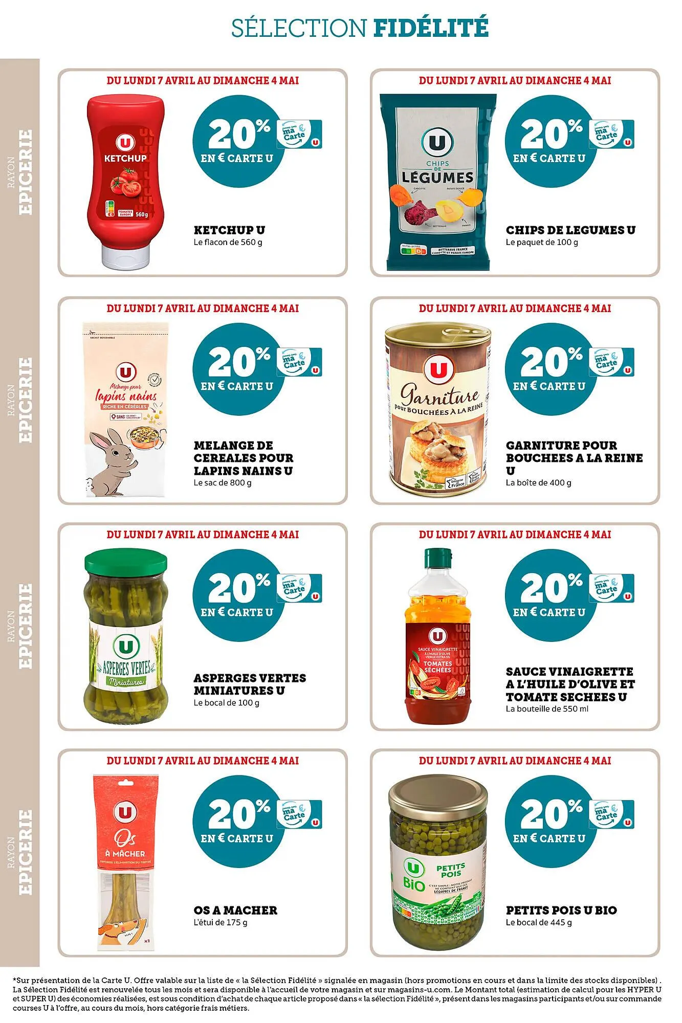 Catalogue Super U du 7 avril au 4 mai 2025 - Catalogue page 22