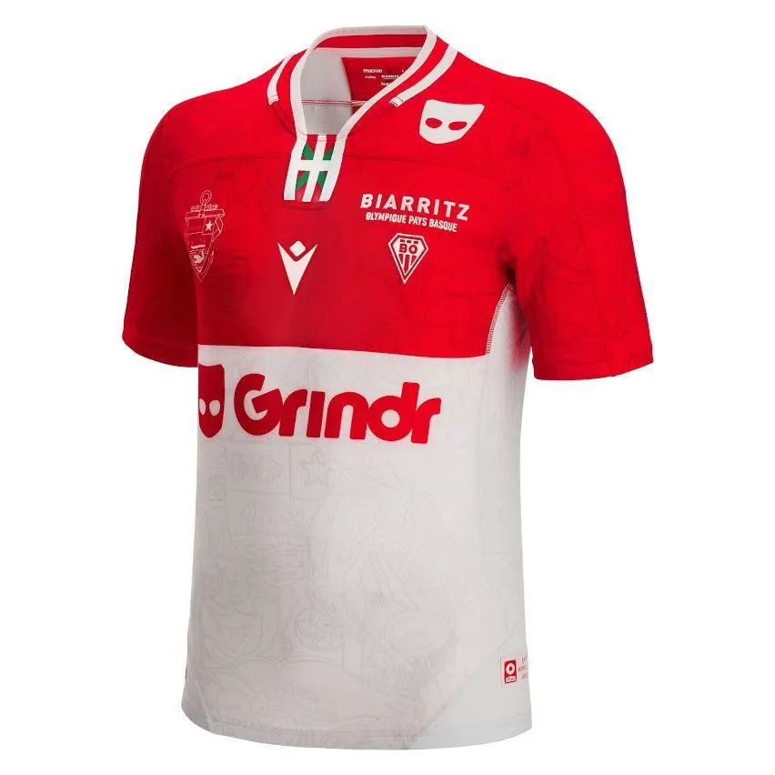 Maillot Rugby Biarritz Olympique Enfant Domicile 2022/2023 - Macron