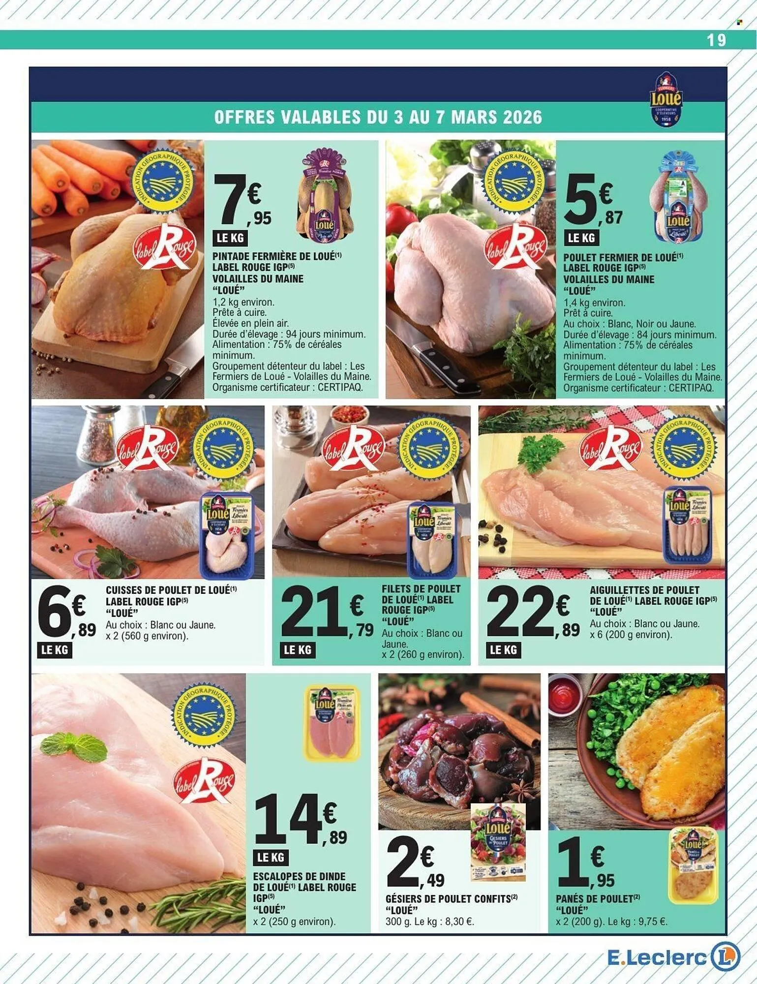 Catalogue E.Leclerc du 3 mars au 14 mars 2026 - Catalogue page 19