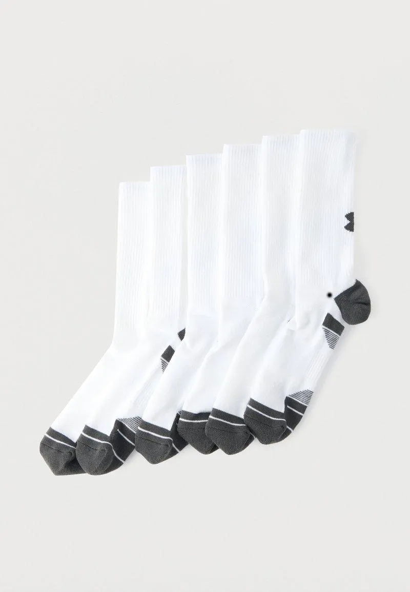 PERFORMANCE TECH UNISEX 6 PACK - Chaussettes de sport - white/jet gray