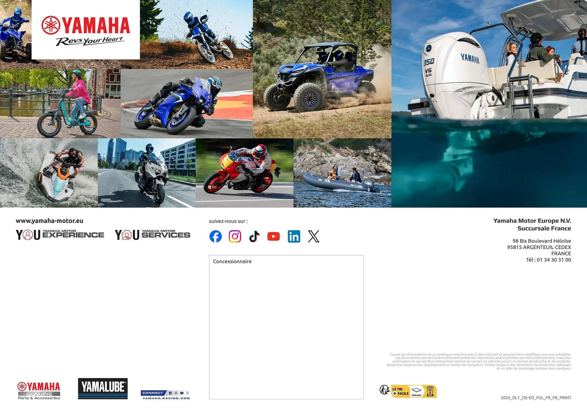 Catalogue Yamaha du 18 février au 31 mars 2026 - Catalogue page 16