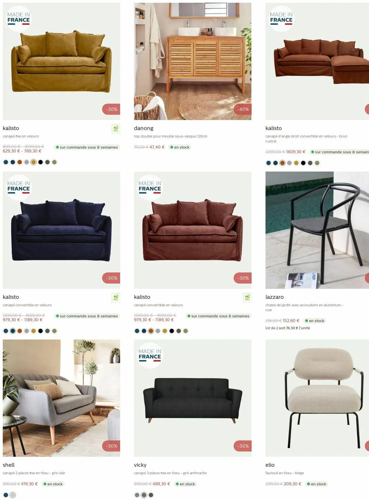 Alinéa Catalogue actuel du 31 mars au 6 avril 2025 - Catalogue page 40