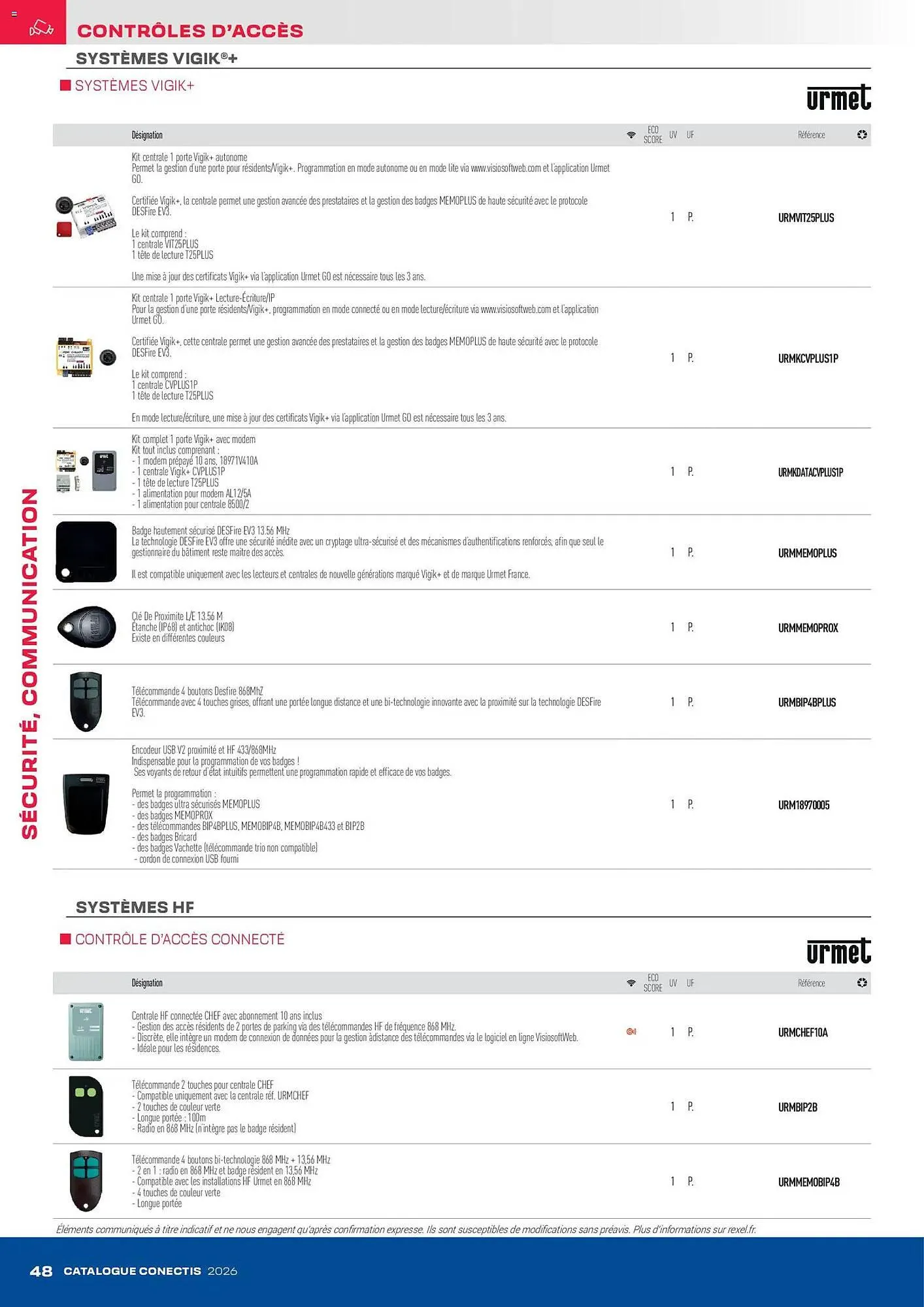 Catalogue Rexel du 10 avril au 31 décembre 2026 - Catalogue page 48