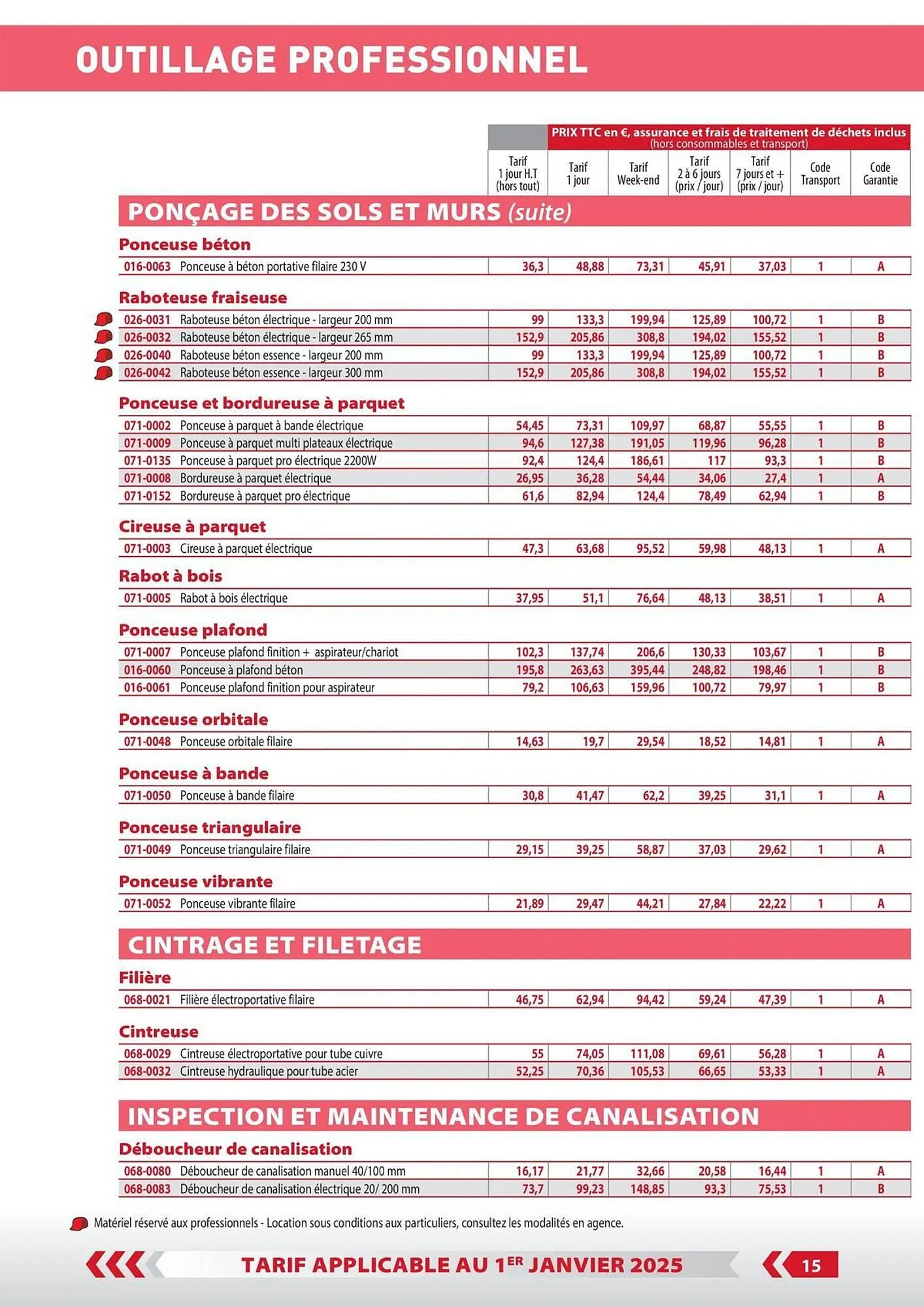 Loxam Catalogue du 3 janvier au 31 décembre 2025 - Catalogue page 14