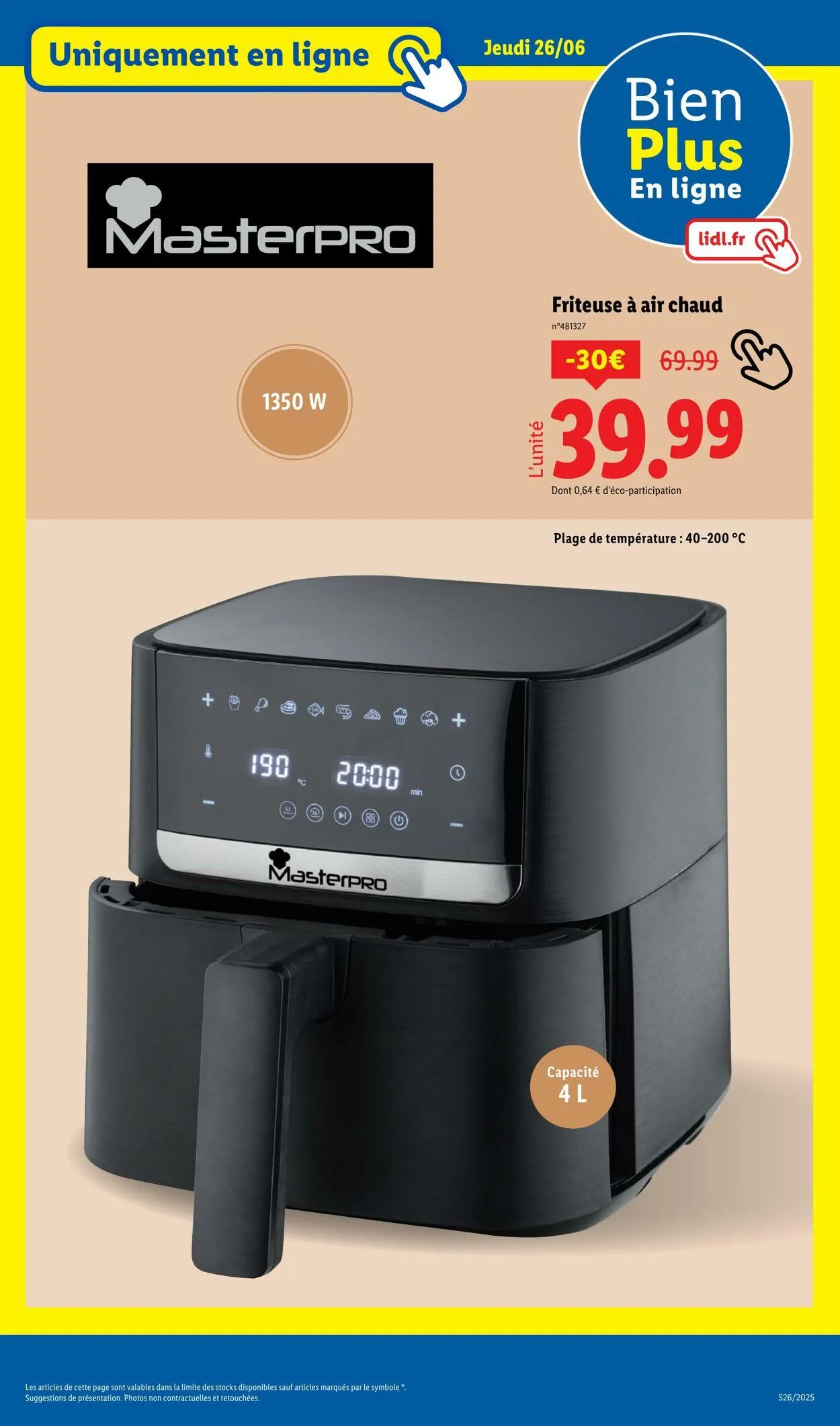 Lidl du 26 juin au 2 juillet 2025 - Catalogue page 61