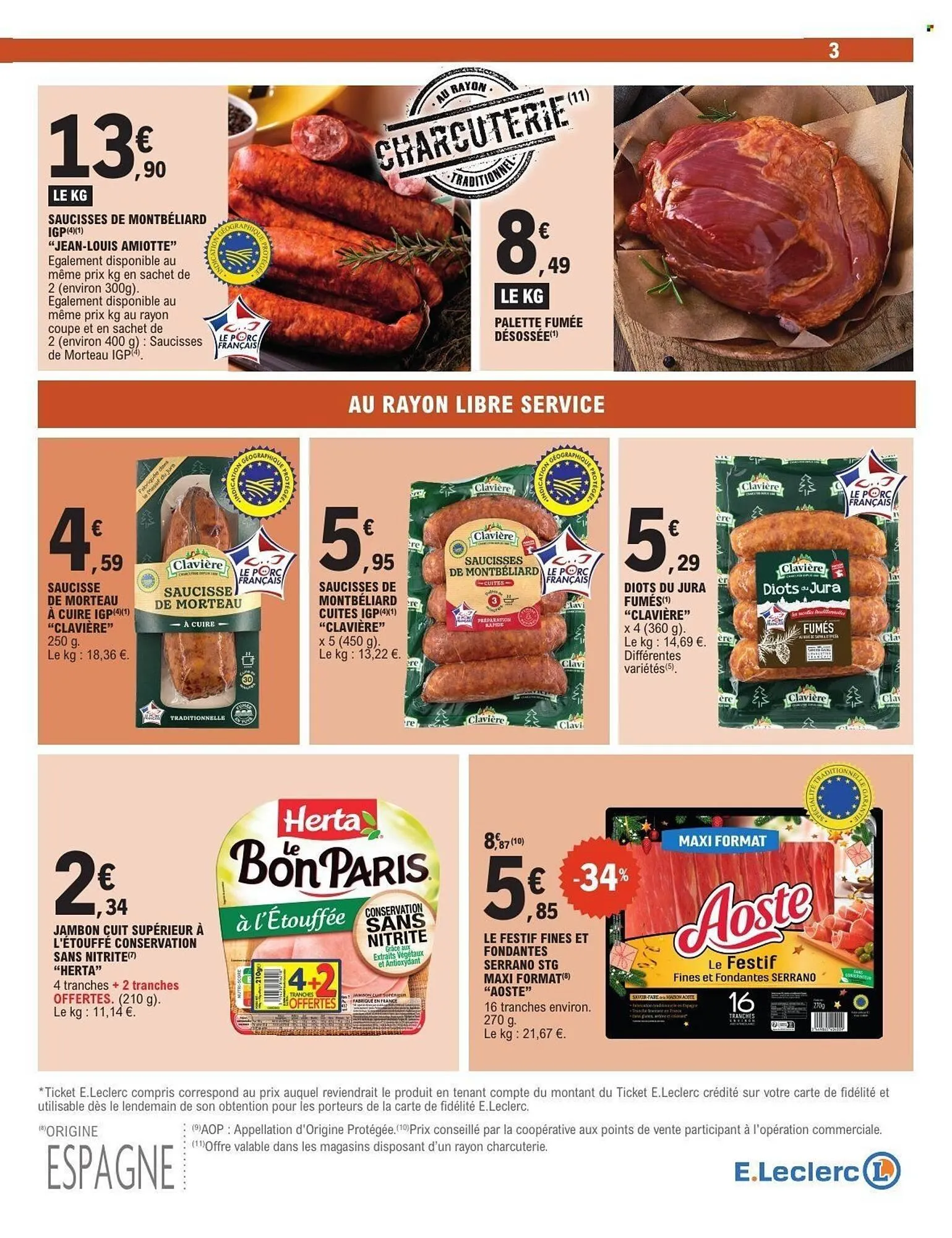 Catalogue E.Leclerc du 30 décembre au 10 janvier 2026 - Catalogue page 3