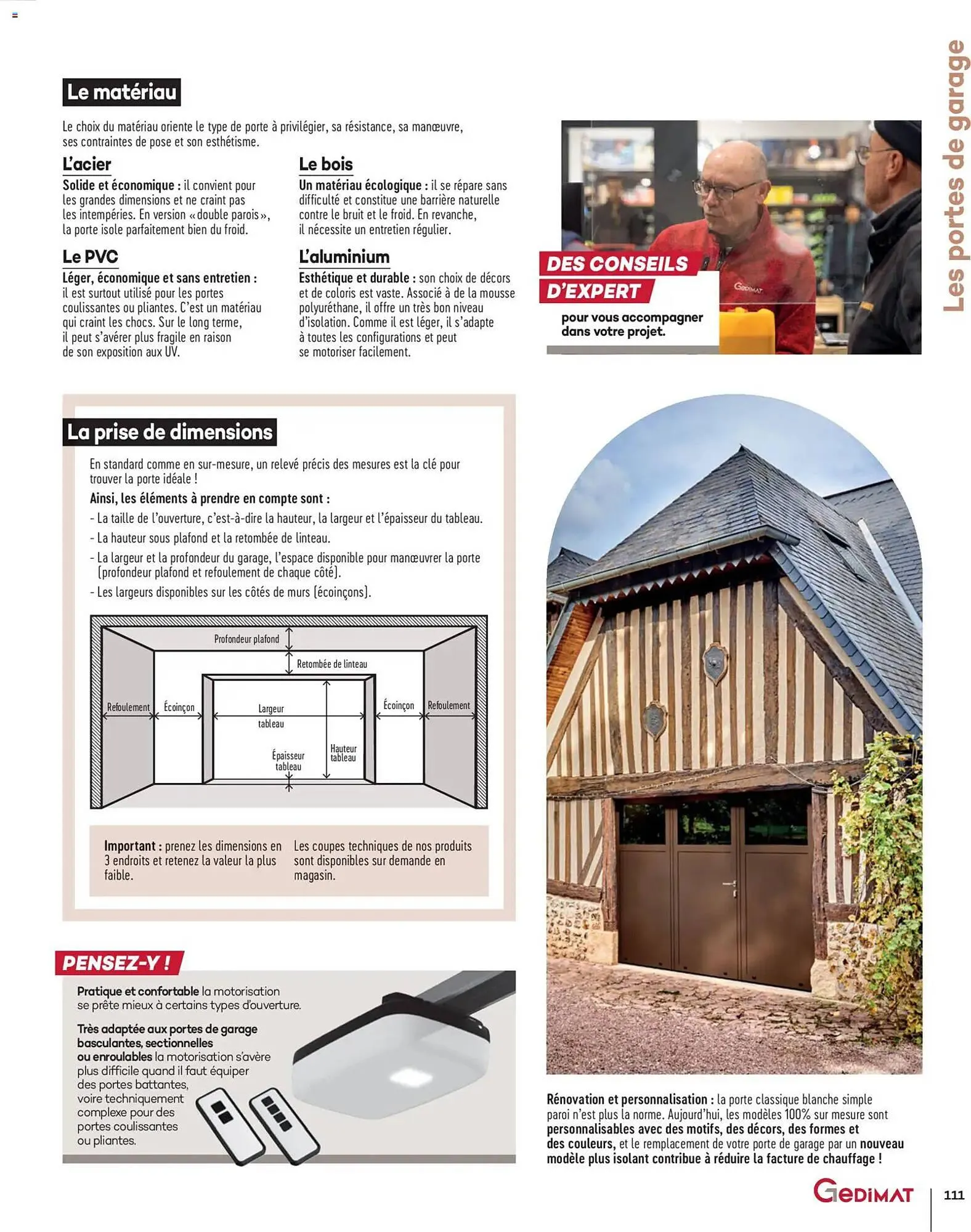 Catalogue Gedimat du 14 avril au 30 avril 2026 - Catalogue page 111