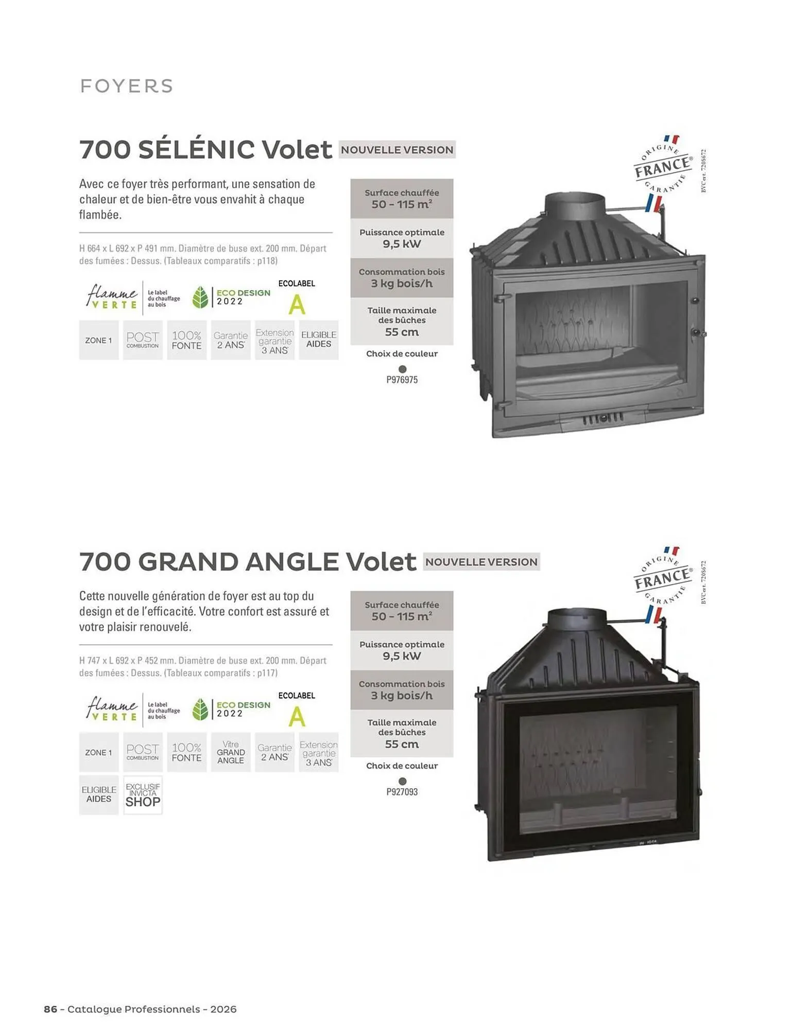 Catalogue Invicta du 29 avril au 31 décembre 2026 - Catalogue page 86