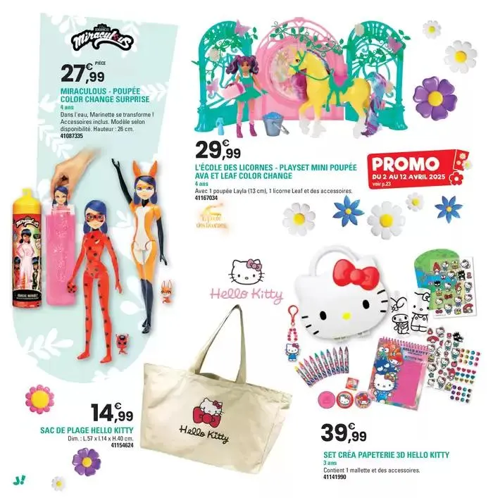 PRINTEMPS 2025 du 2 avril au 28 juin 2025 - Catalogue page 152