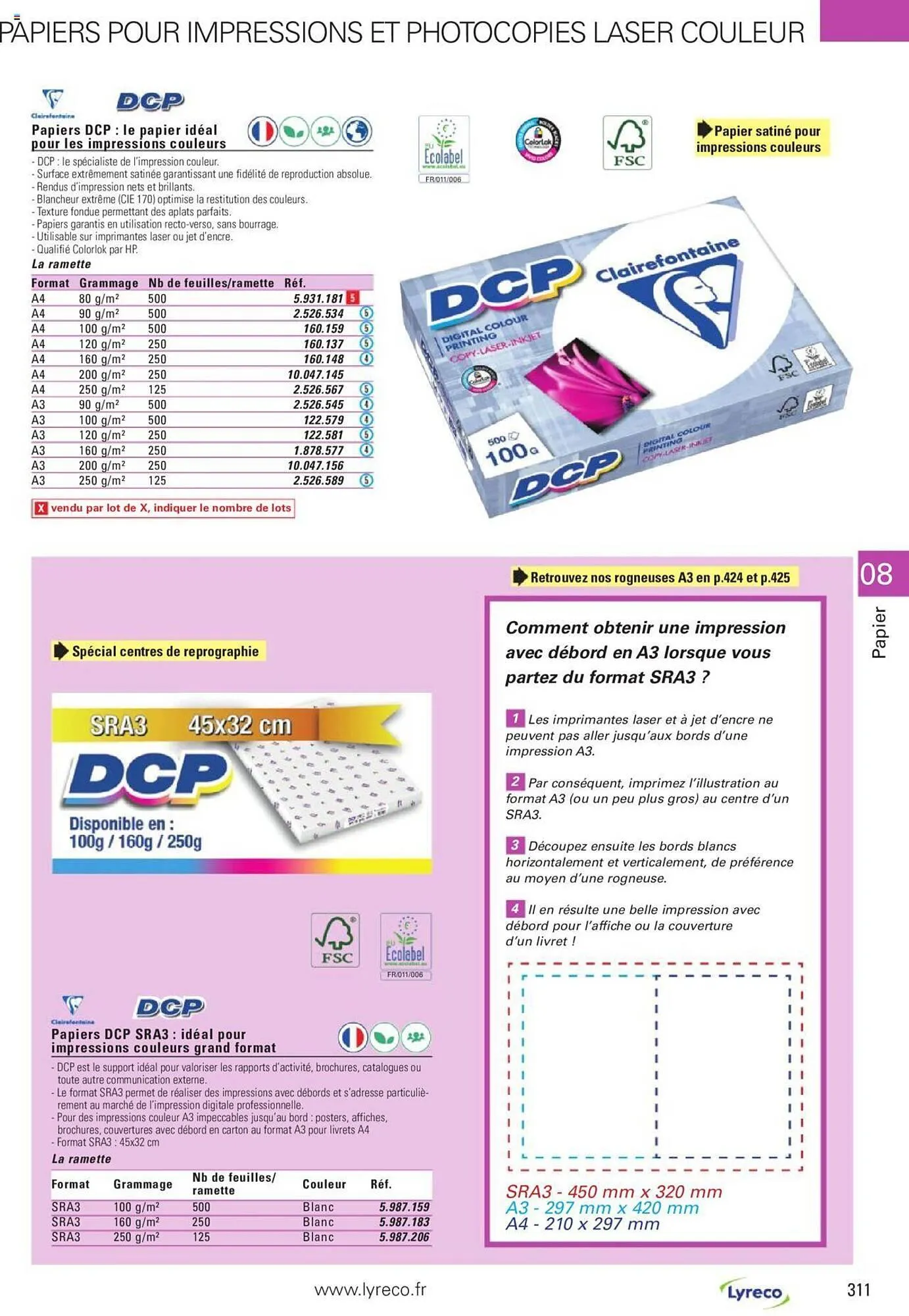 Catalogue Lyreco du 15 mai au 31 décembre 2023 - Catalogue page 311
