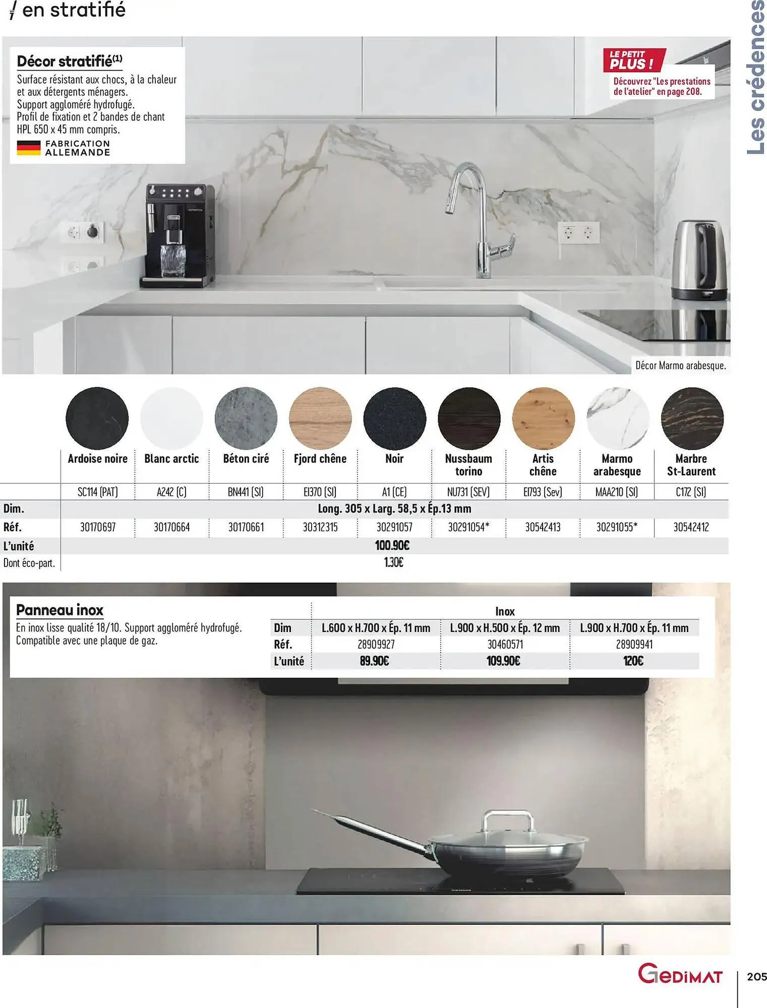 Catalogue Gedimat du 1 avril au 30 avril 2026 - Catalogue page 205