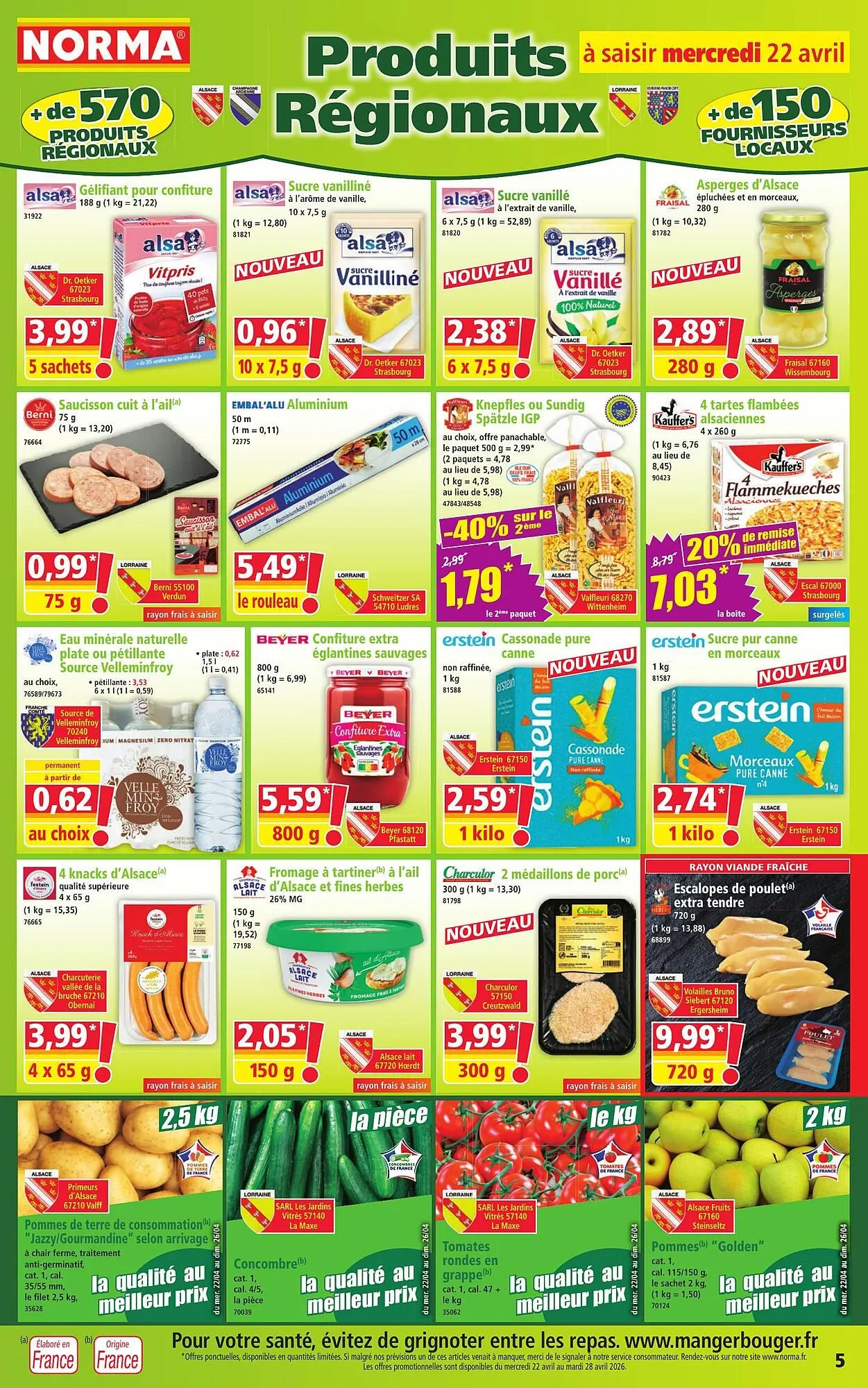 Catalogue Norma du 22 avril au 28 avril 2026 - Catalogue page 5