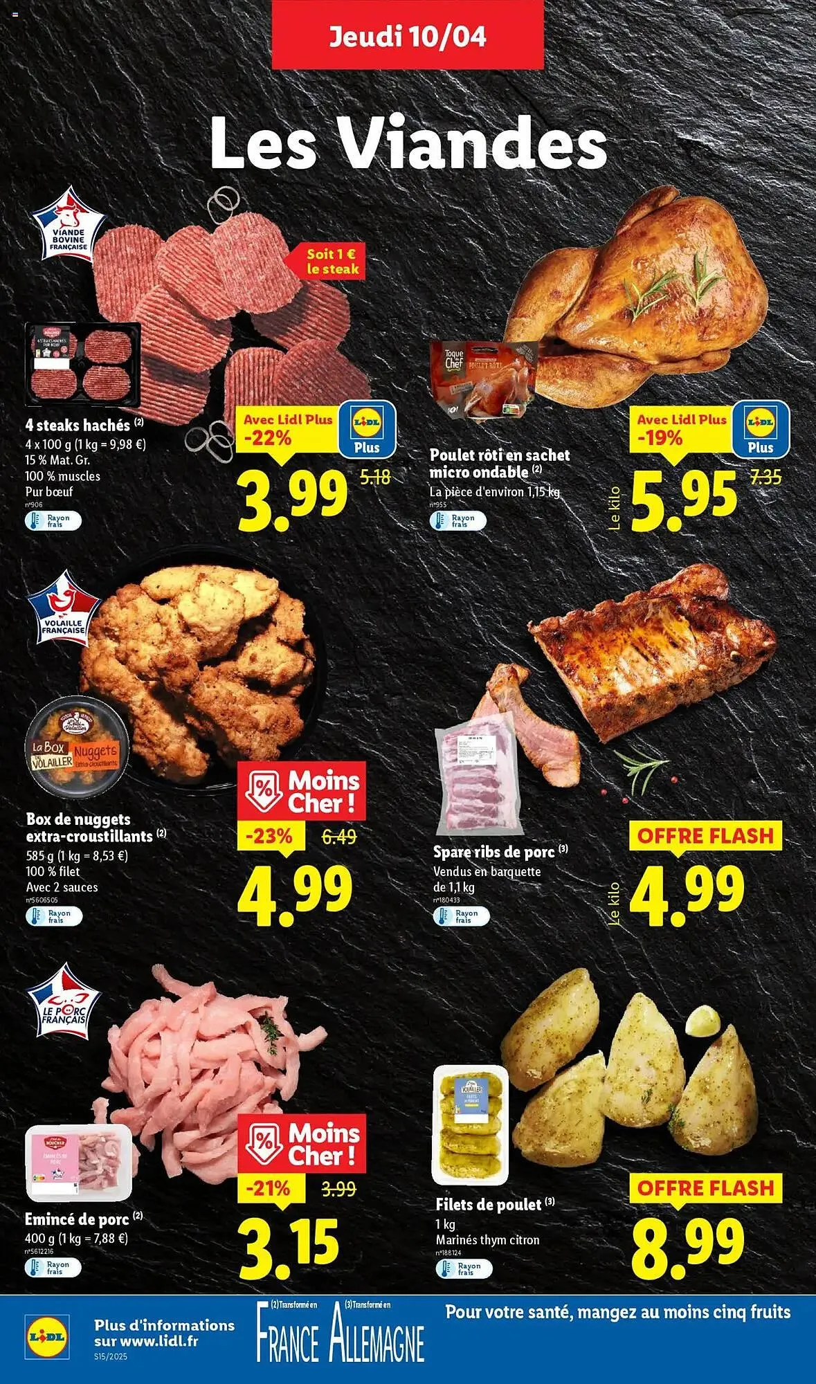 Catalogue Lidl du 10 avril au 16 avril 2025 - Catalogue page 8