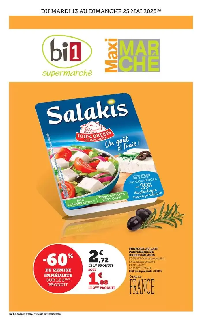 Prix bas du 12 mai au 25 mai 2025 - Catalogue page 1