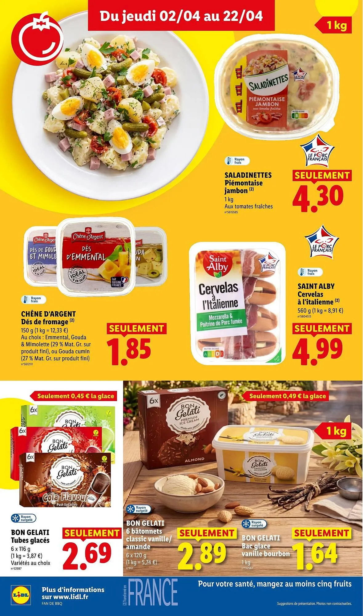 Catalogue Lidl du 2 avril au 22 avril 2026 - Catalogue page 4