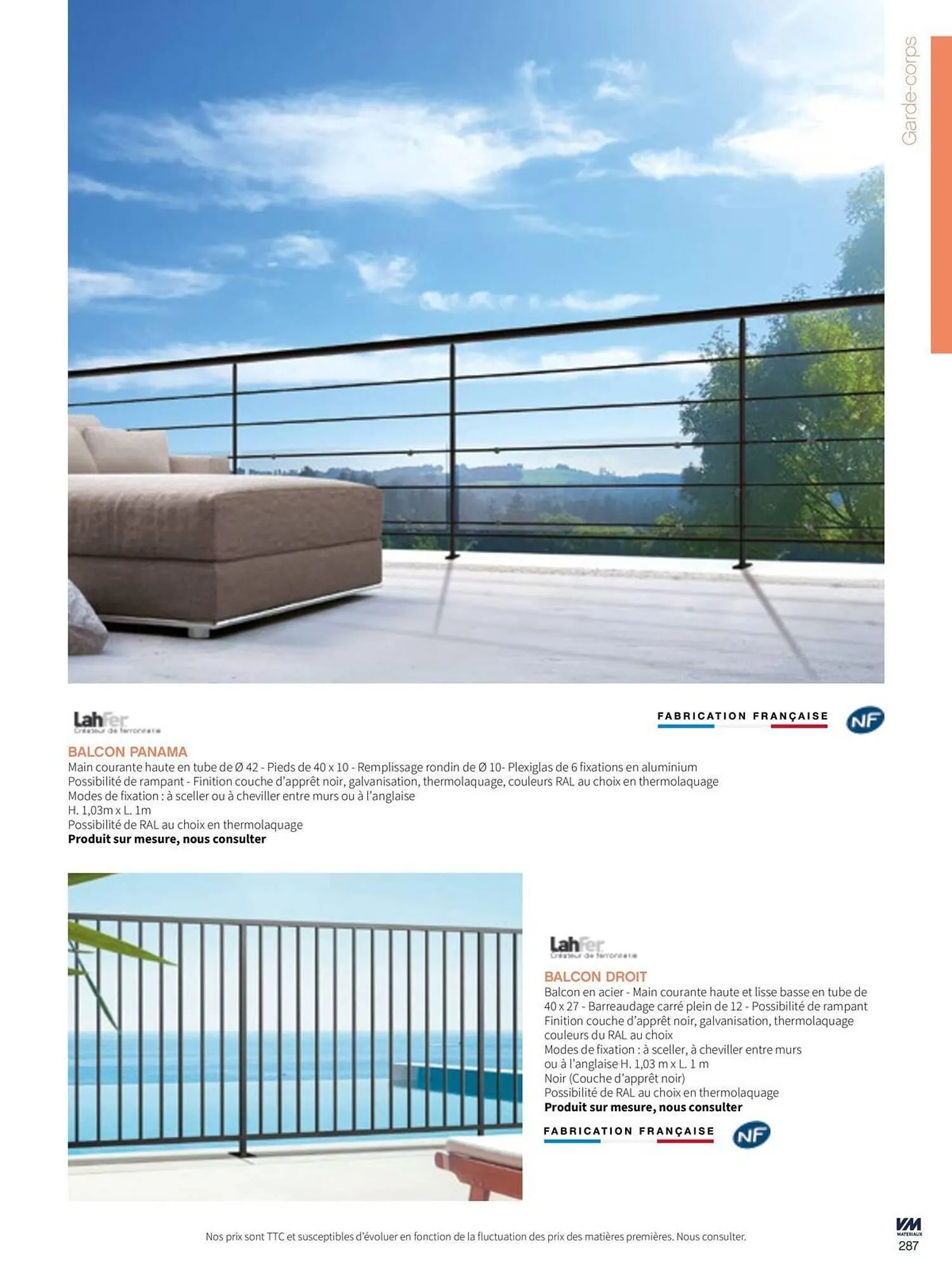 Catalogue VM Matériaux du 11 juin au 30 juin 2026 - Catalogue page 287