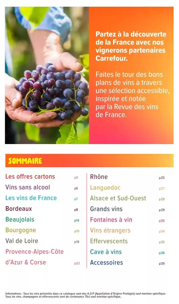 FOIRE AUX VINS DE PRINTEMPS du 8 avril au 21 avril 2025 - Catalogue page 4