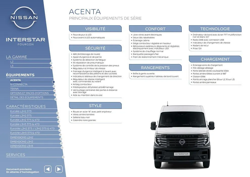 Nouveau Nissan Interstar du 15 mai au 15 mai 2025 - Catalogue page 4