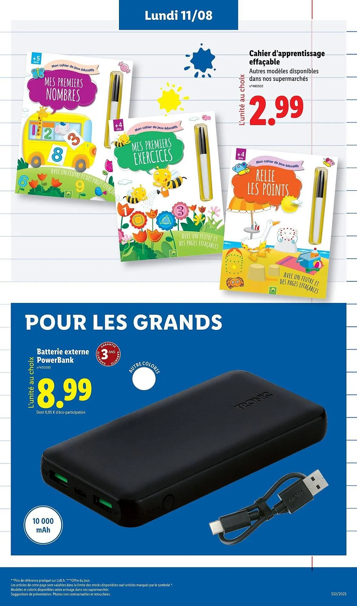 Catalogue Lidl du 11 août au 14 août 2025 - Catalogue page 13