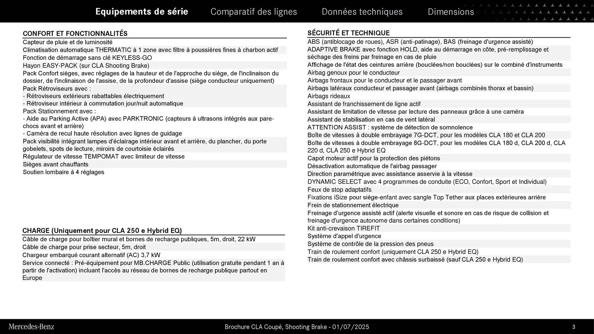 Catalogue Mercedes-Benz du 3 septembre au 3 septembre 2026 - Catalogue page 3