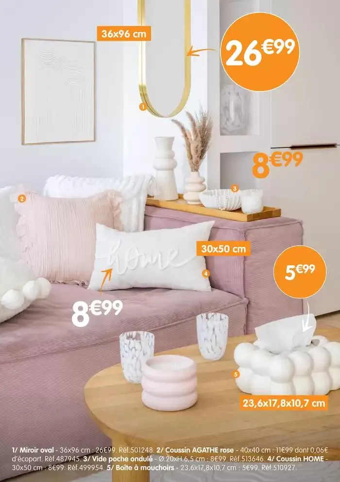 Décoration Printemps/Été du 2 avril au 19 août 2025 - Catalogue page 28