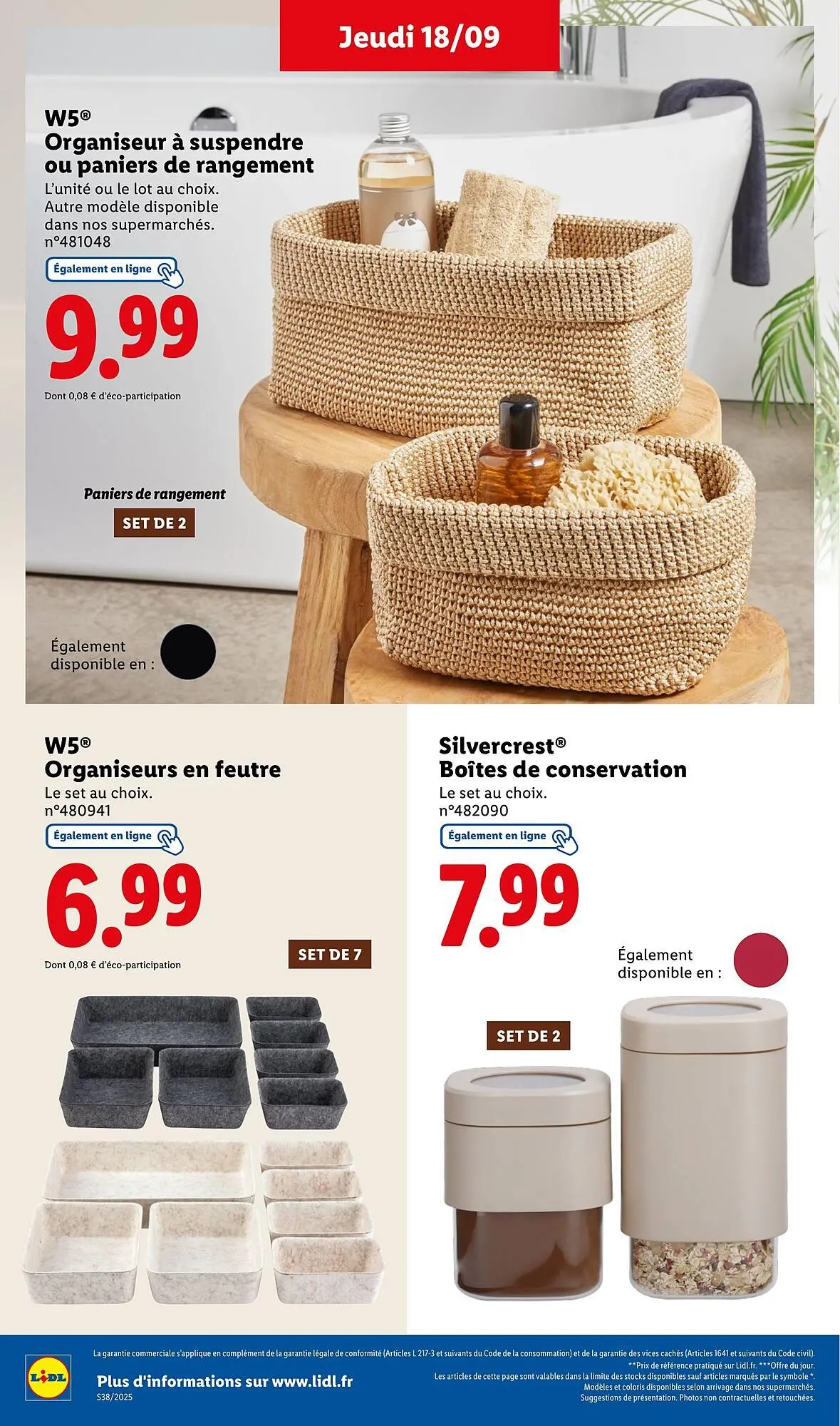 Catalogue Lidl du 18 septembre au 24 septembre 2025 - Catalogue page 44