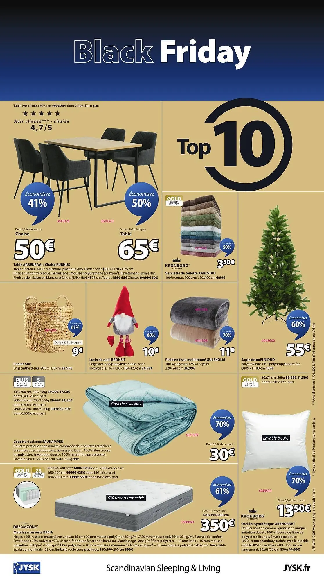 Catalogue JYSK du 25 novembre au 1 décembre 2025 - Catalogue page 8