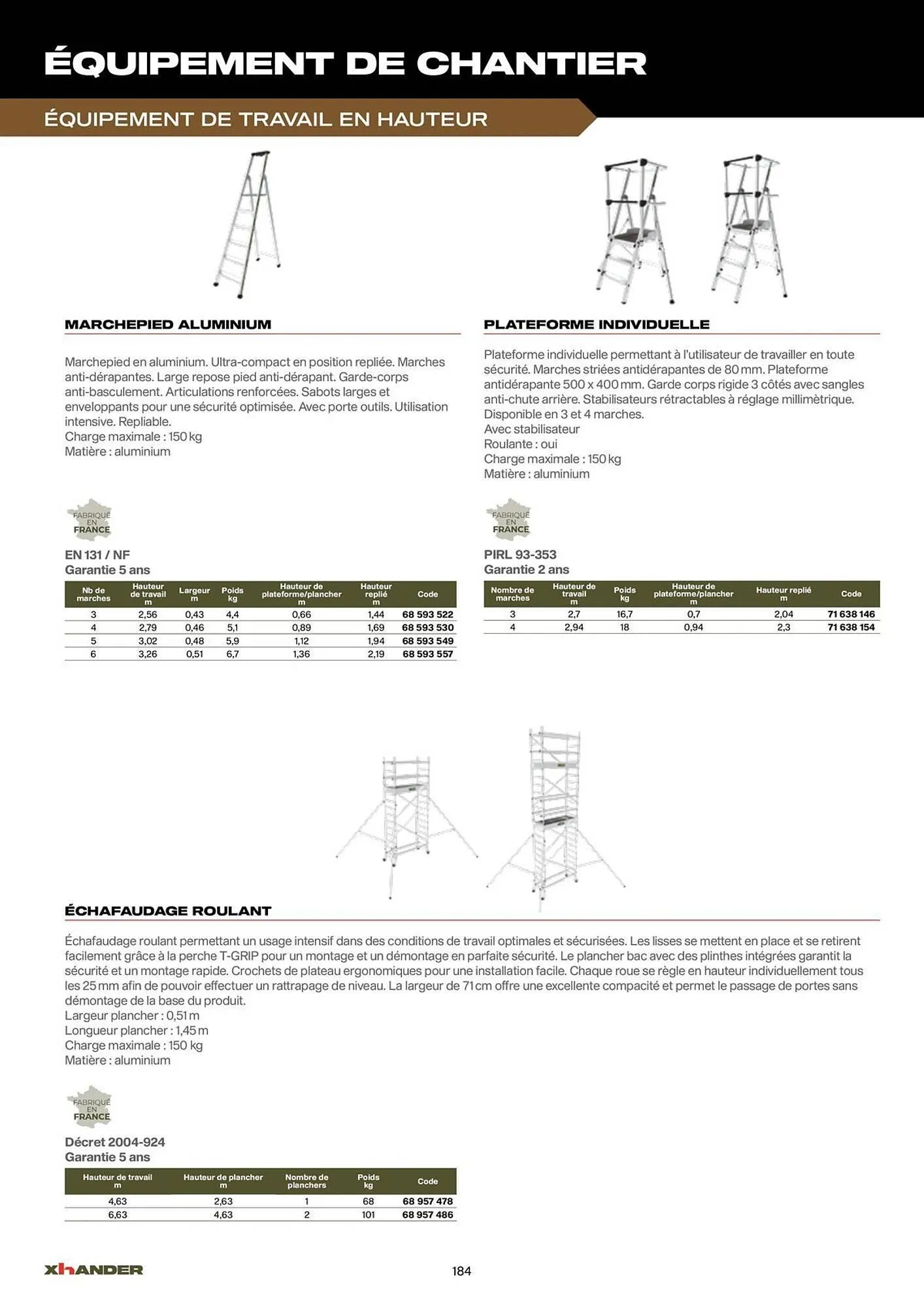 Catalogue Prolians du 2 septembre au 31 décembre 2025 - Catalogue page 184