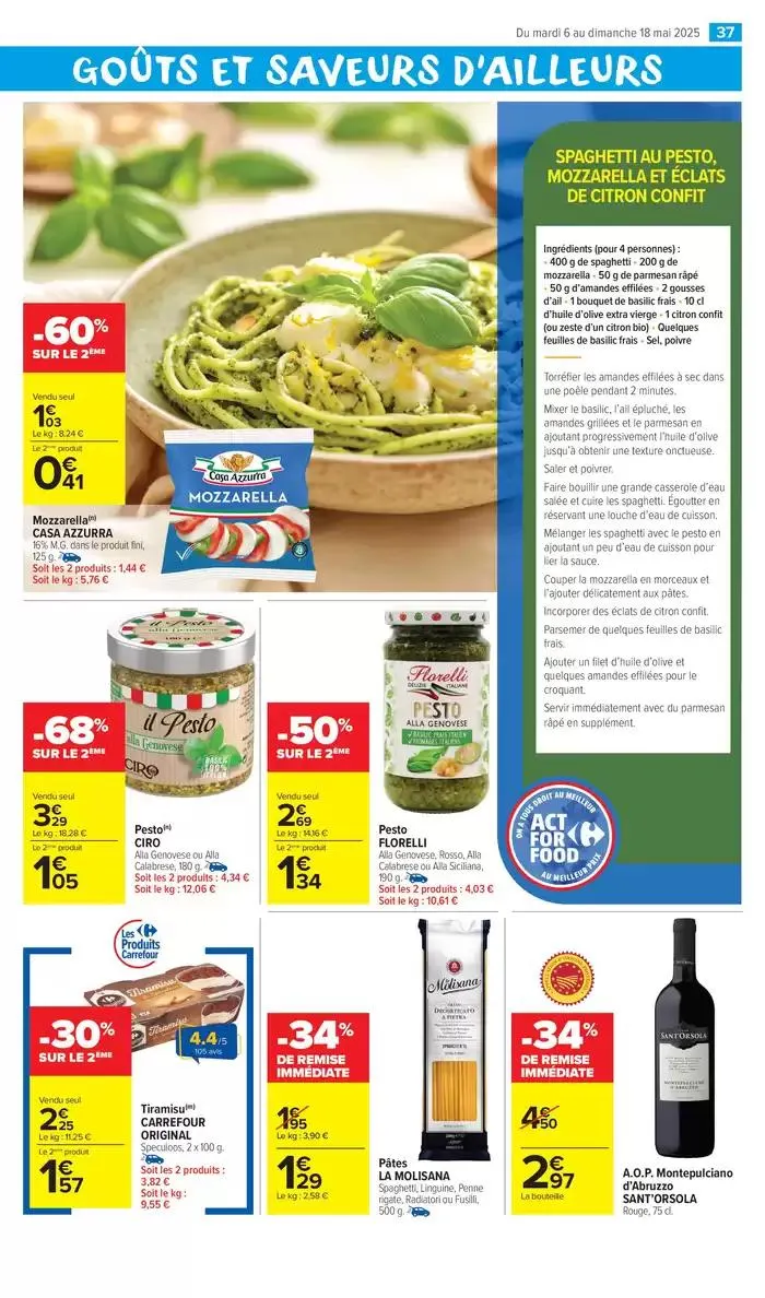 LE GOÛT ÇA SE FÊTE du 6 mai au 18 mai 2025 - Catalogue page 39