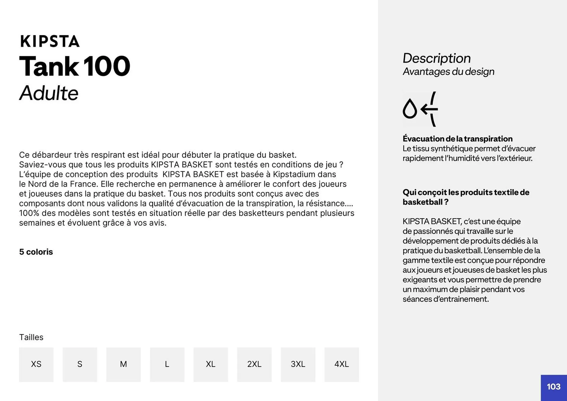 Catalogue Decathlon du 2 avril au 31 décembre 2026 - Catalogue page 103