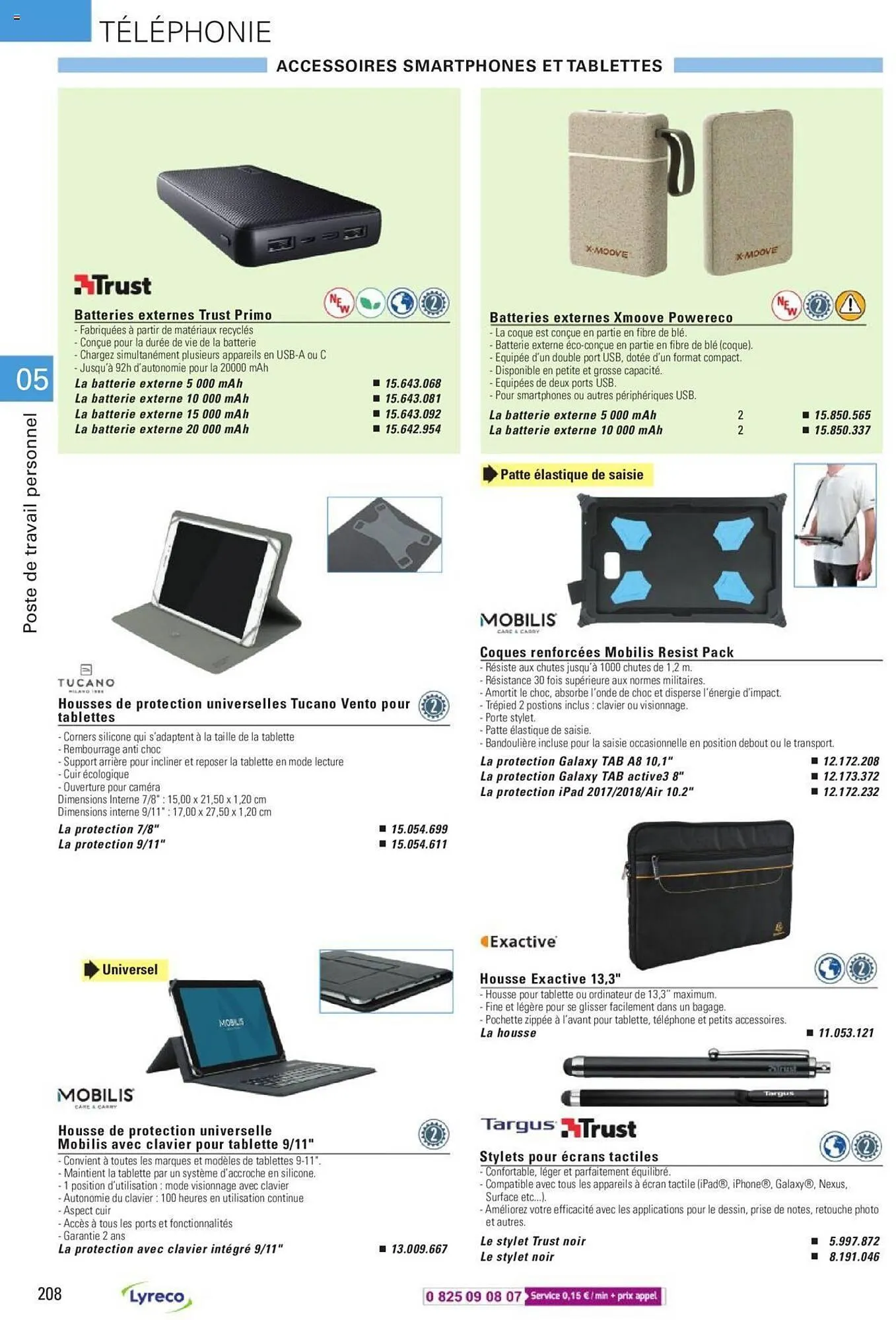 Catalogue Lyreco du 15 mai au 31 décembre 2023 - Catalogue page 208