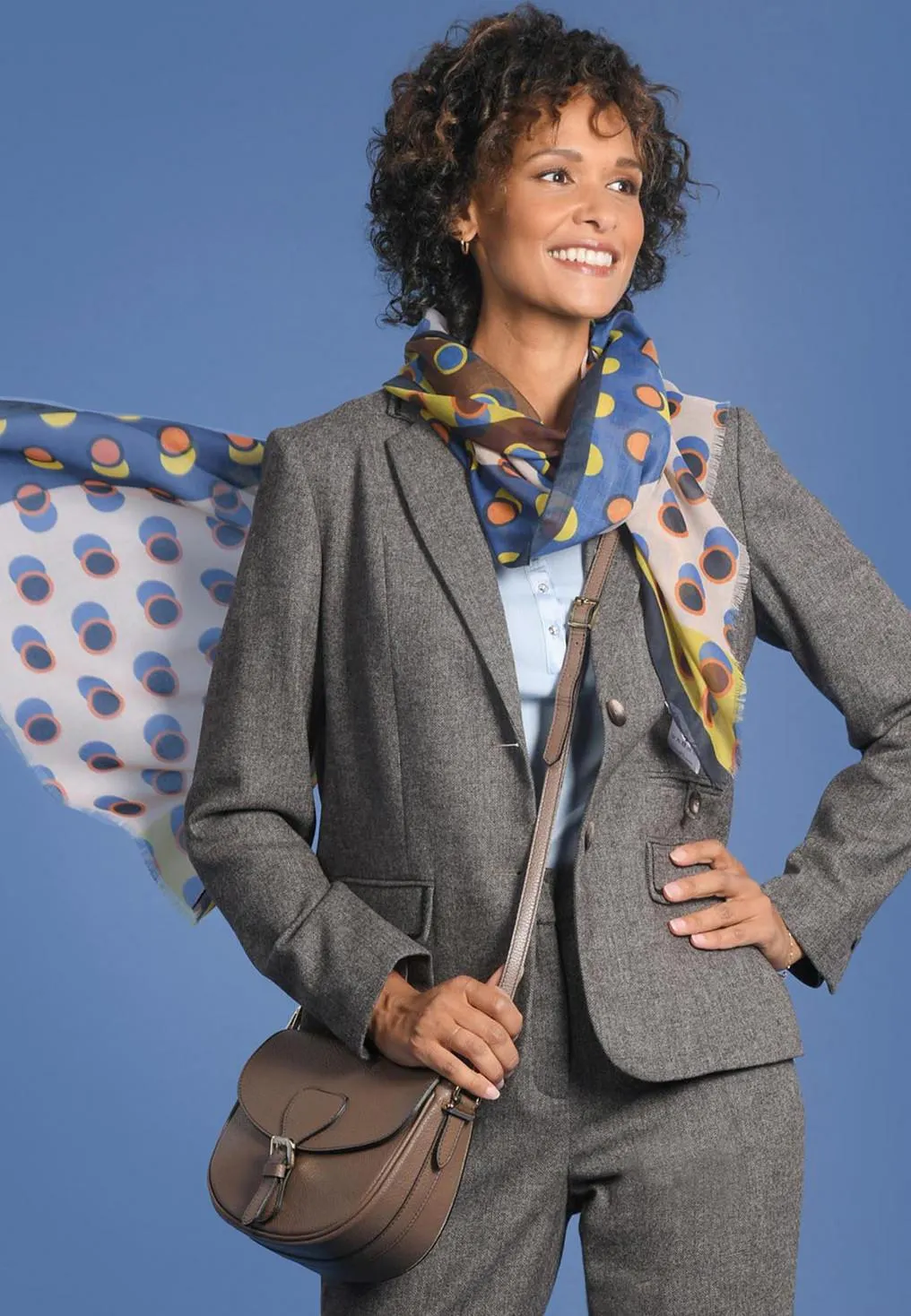 AMAJORA - VESTE - BRUN