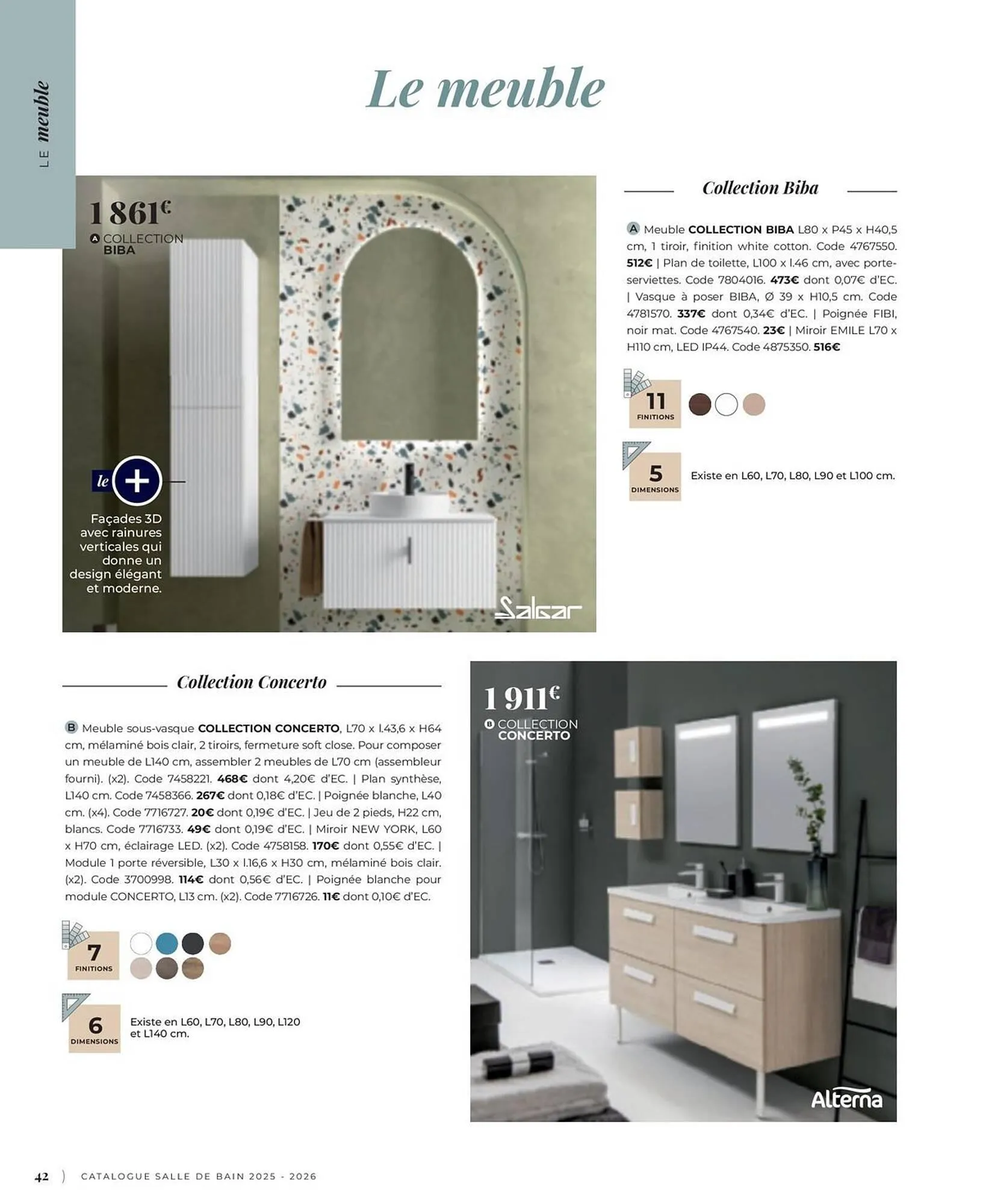 Catalogue Cedeo du 3 juin au 31 décembre 2025 - Catalogue page 42