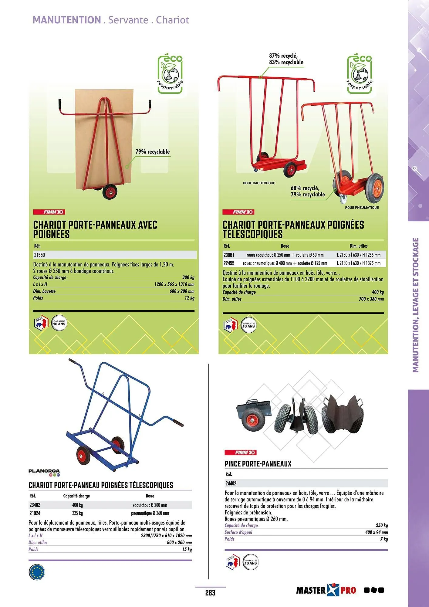 Catalogue Master Pro du 28 janvier au 30 décembre 2028 - Catalogue page 287