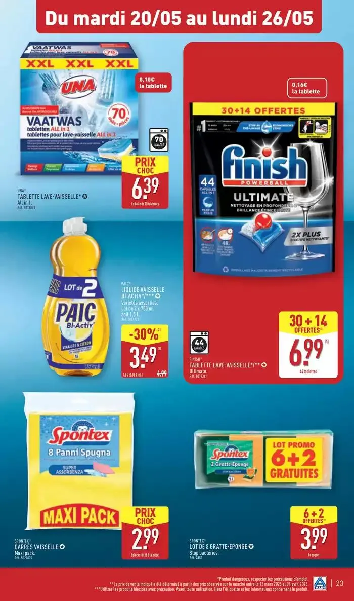 Retrouvez nos bons plans du 20 mai au 26 mai 2025 - Catalogue page 26