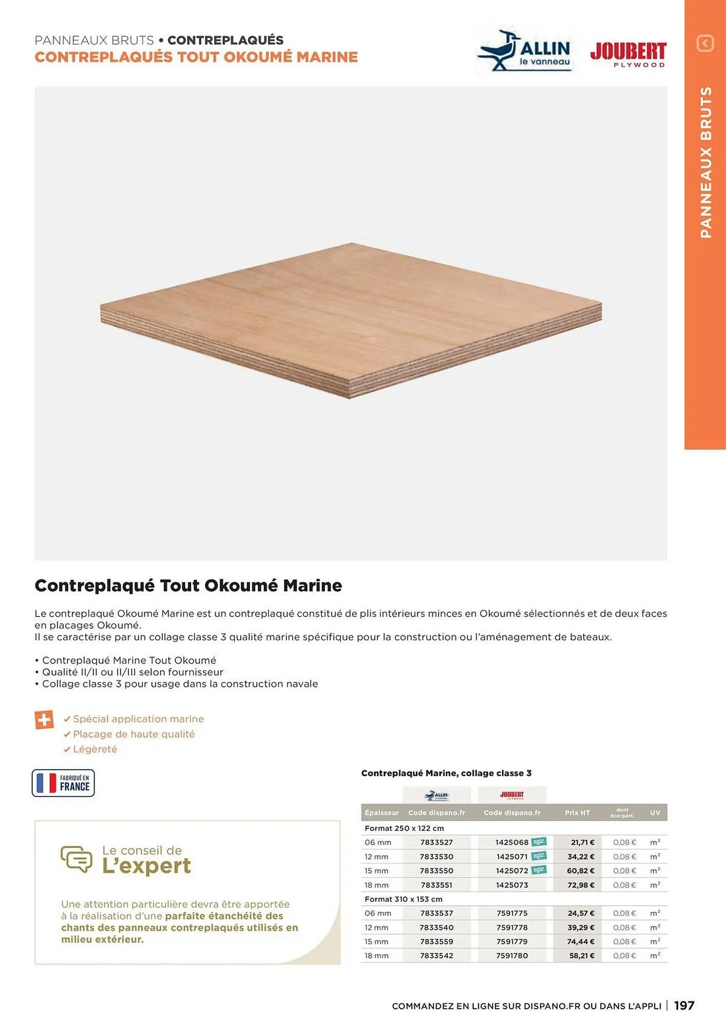 Catalogue Dispano du 8 avril au 31 décembre 2026 - Catalogue page 197