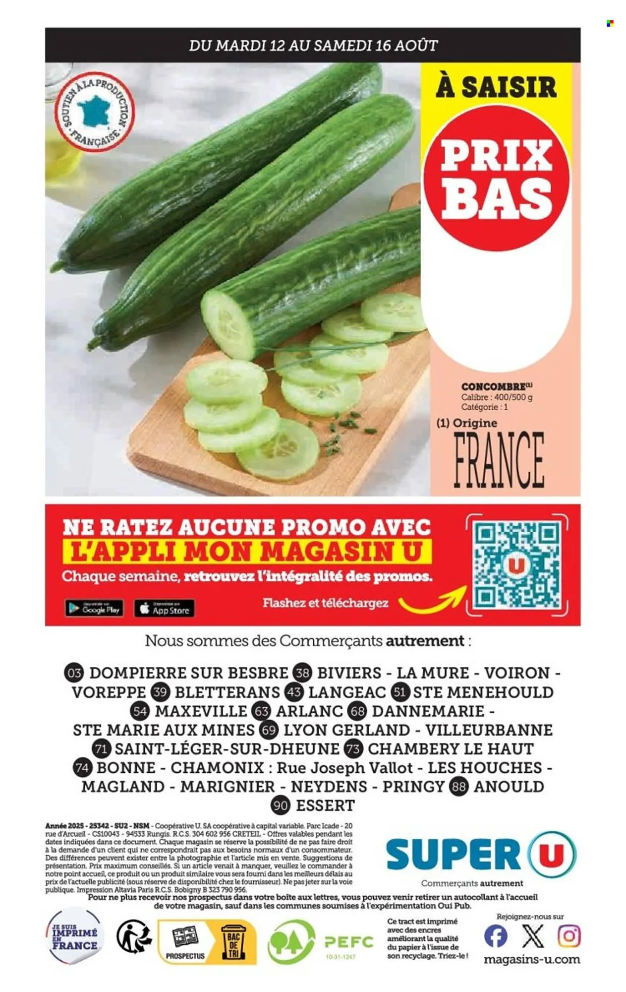 Catalogue Super U du 12 août au 24 août 2025 - Catalogue page 21