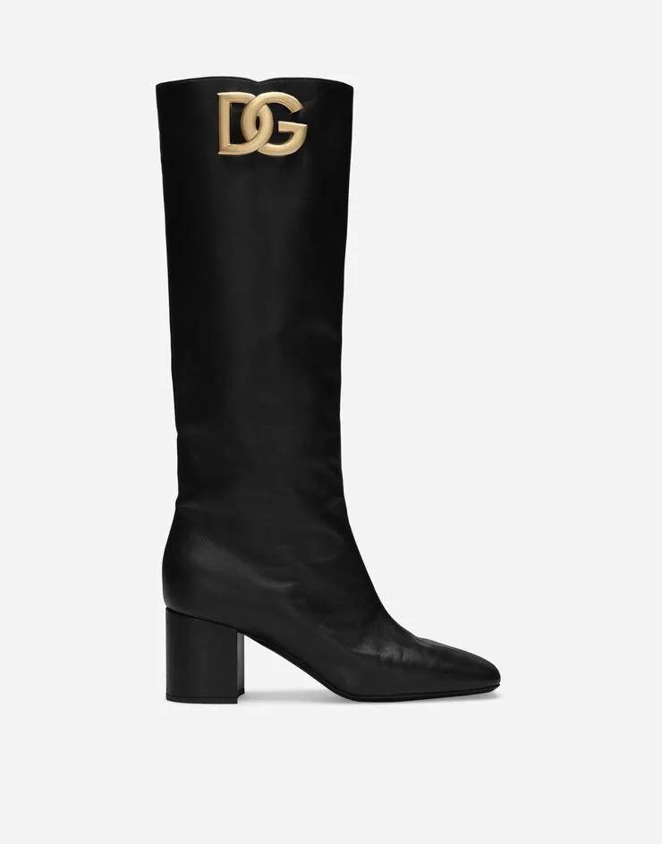 Bottes en cuir nappa