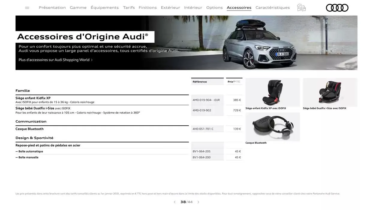 A1 du 7 janvier au 31 janvier 2026 - Catalogue page 38