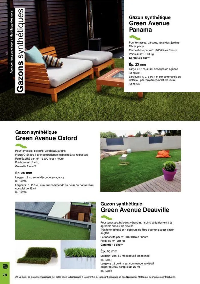 Aménagements Extérieurs du 11 avril au 30 avril 2025 - Catalogue page 141