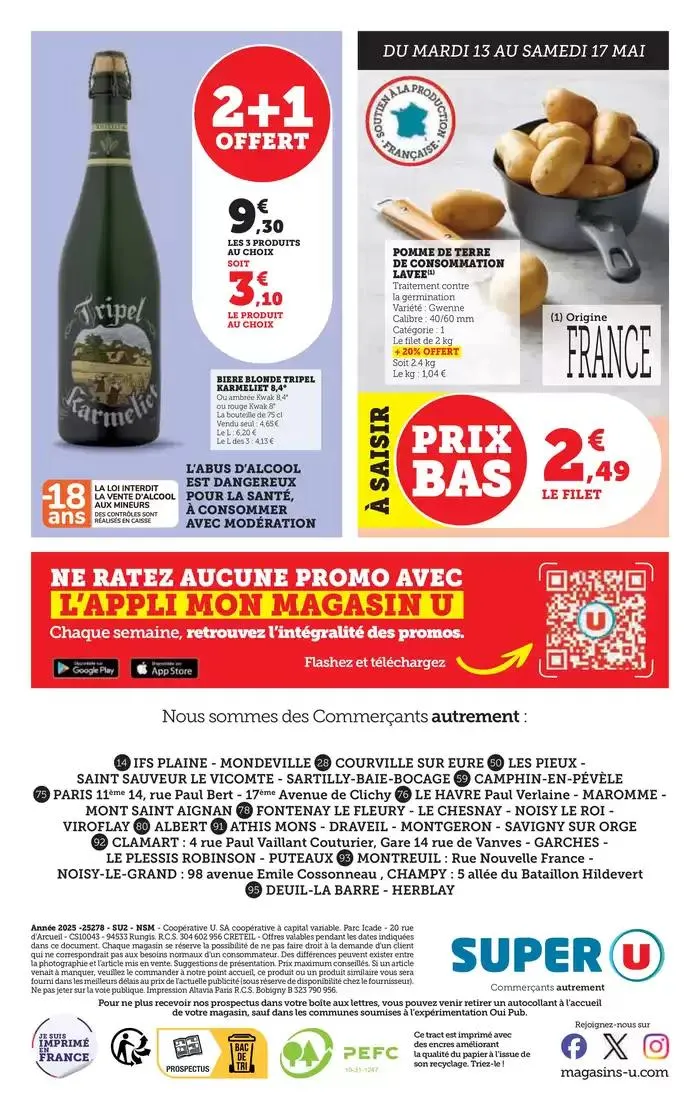 Catalogue Super U du 13 mai au 25 mai 2025 - Catalogue page 28