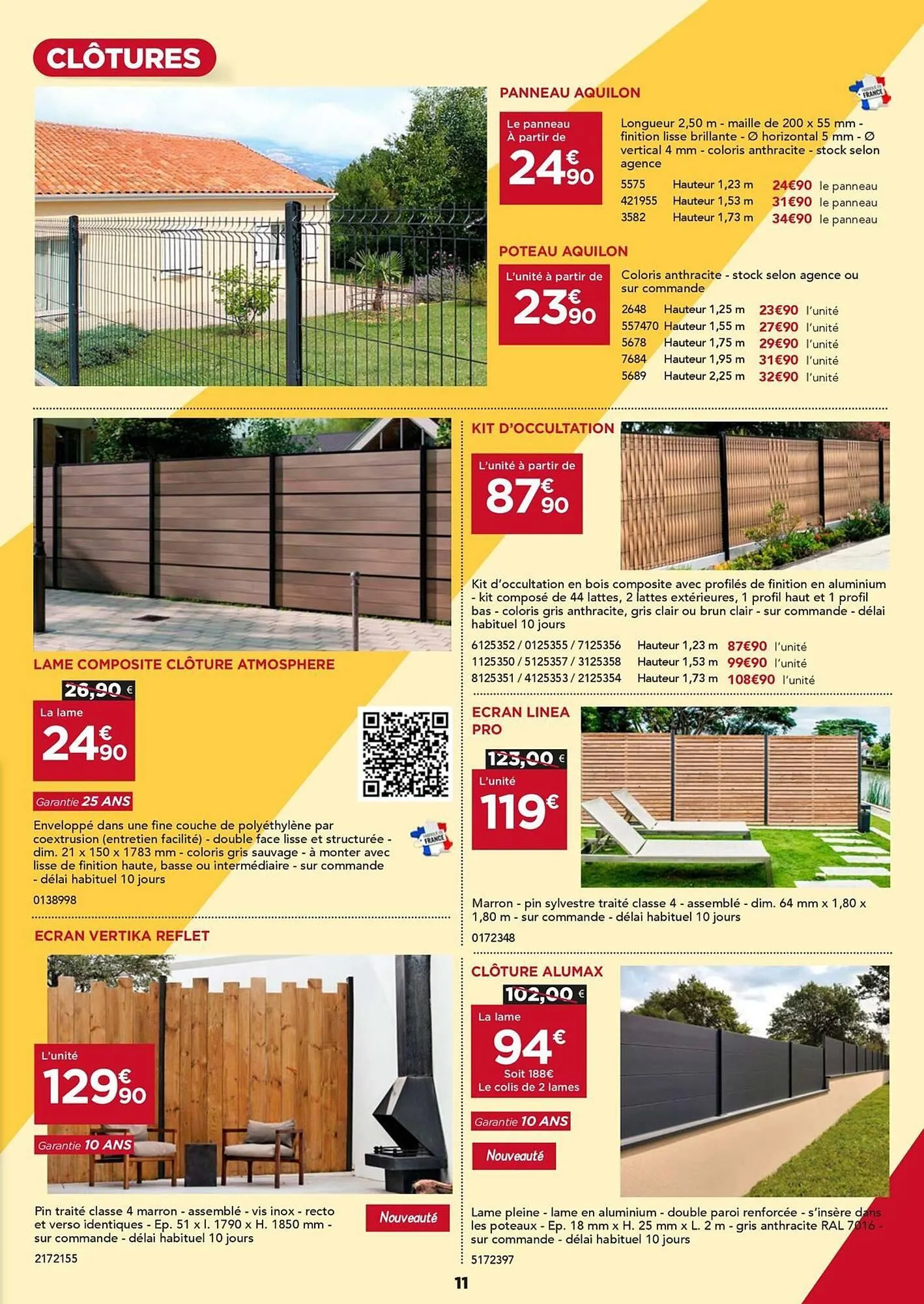 Catalogue Gedimat du 1 juillet au 20 août 2025 - Catalogue page 11